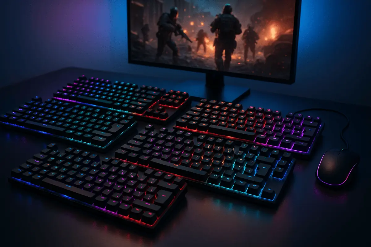Top 5 Gaming Keyboards for Beginners in 2025